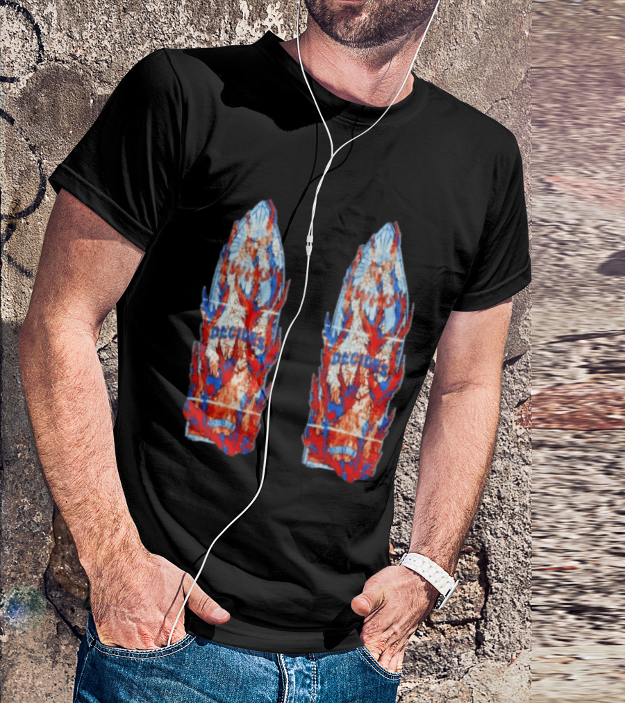 Who Decides War Stained Glass Angels In Flames Streetwear T-Shirt
