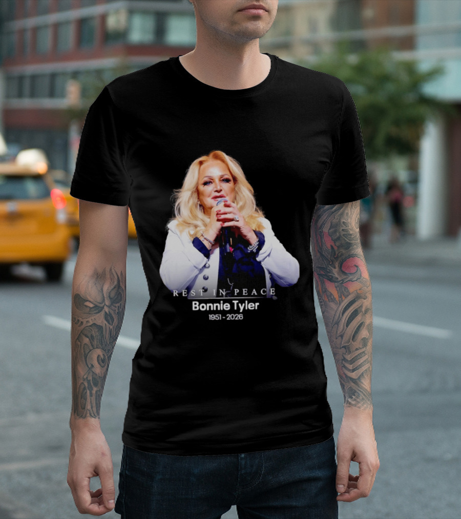 Rest In Peace Bonnie Tyler 1951 2026 T-Shirt