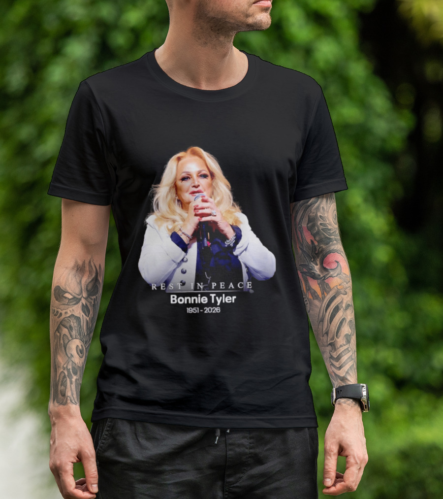 Rest In Peace Bonnie Tyler 1951 2026 T-Shirt