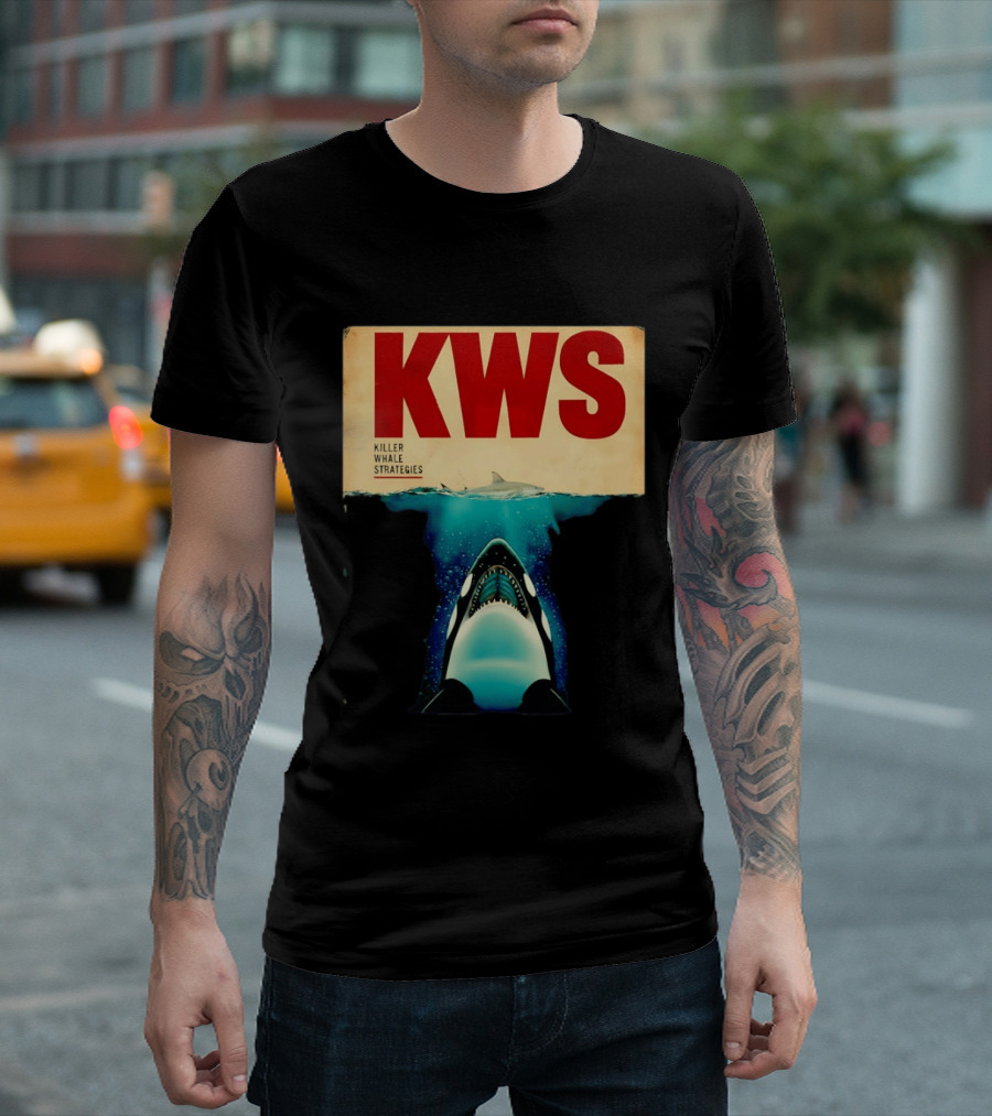 KWS Killer Whale Strategies Orca Shark Ocean T-Shirt