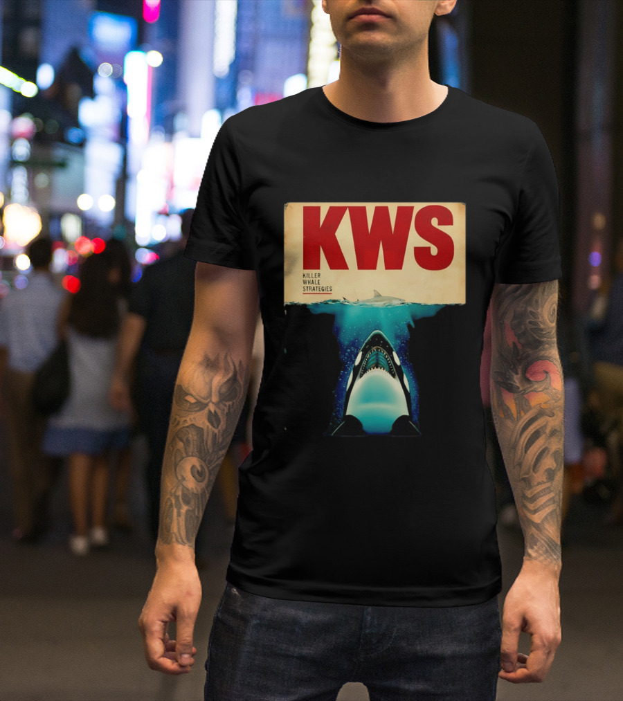 KWS Killer Whale Strategies Orca Shark Ocean T-Shirt