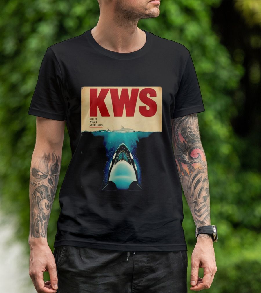 KWS Killer Whale Strategies Orca Shark Ocean T-Shirt
