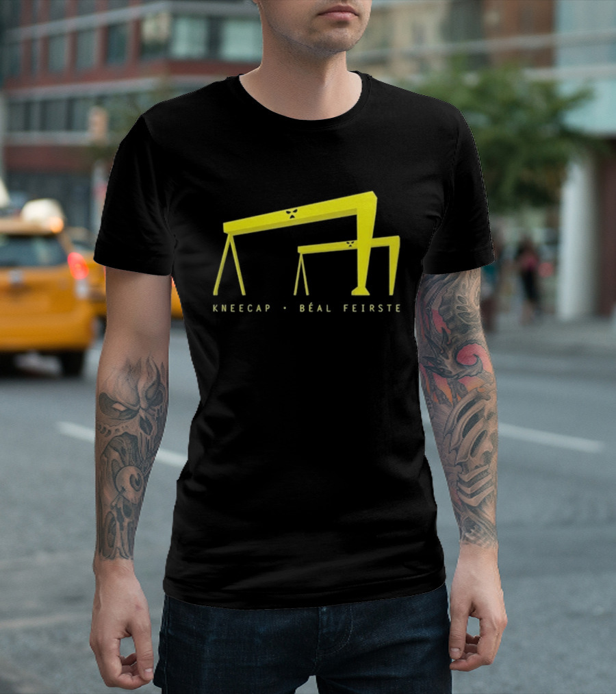 Kneecap Béal Feirste Yellow Crane T-Shirt