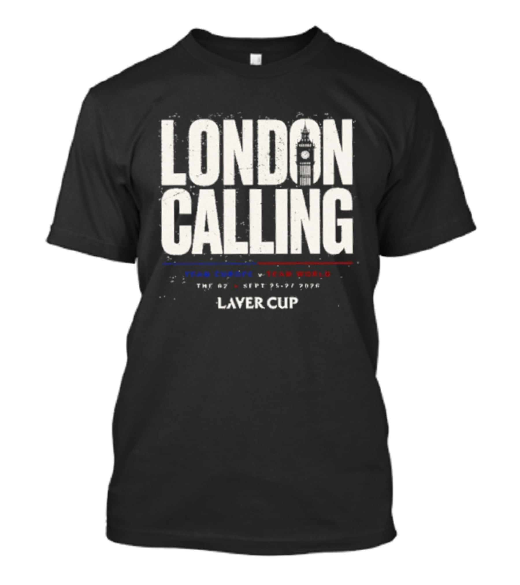 Laver Cup London Calling Team Europe Team World 2026 T-Shirt