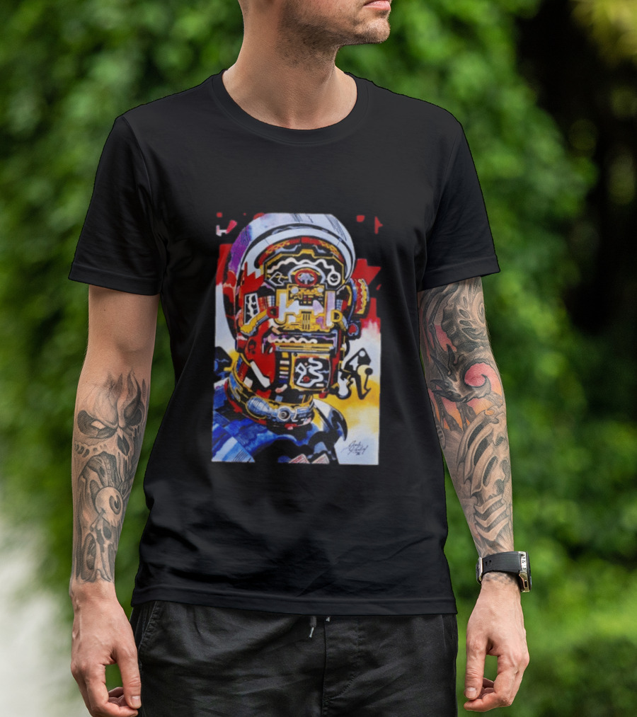 Jack Kirby Galactic Sci Fi Robot T-Shirt