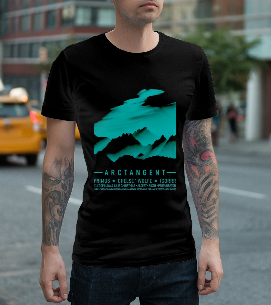 Arctangent Festival Mountains Lineup Primus Chelsea Wolfe Igorr Cult Of Luna Alcest Sikth T-Shirt