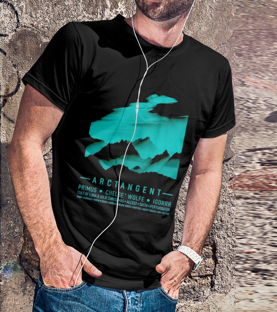 Arctangent Festival Mountains Lineup Primus Chelsea Wolfe Igorr Cult Of Luna Alcest Sikth T-Shirt