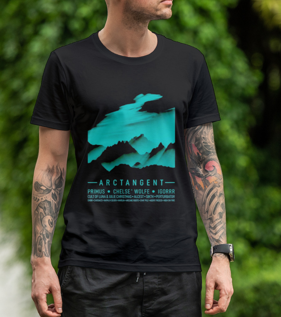 Arctangent Festival Mountains Lineup Primus Chelsea Wolfe Igorr Cult Of Luna Alcest Sikth T-Shirt