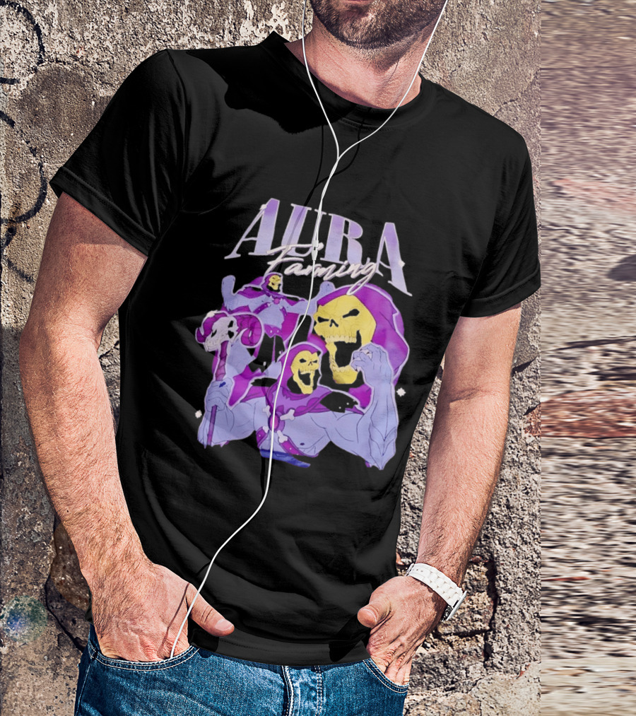 Aura Farming Skeletor Masters Of The Universe T-Shirt