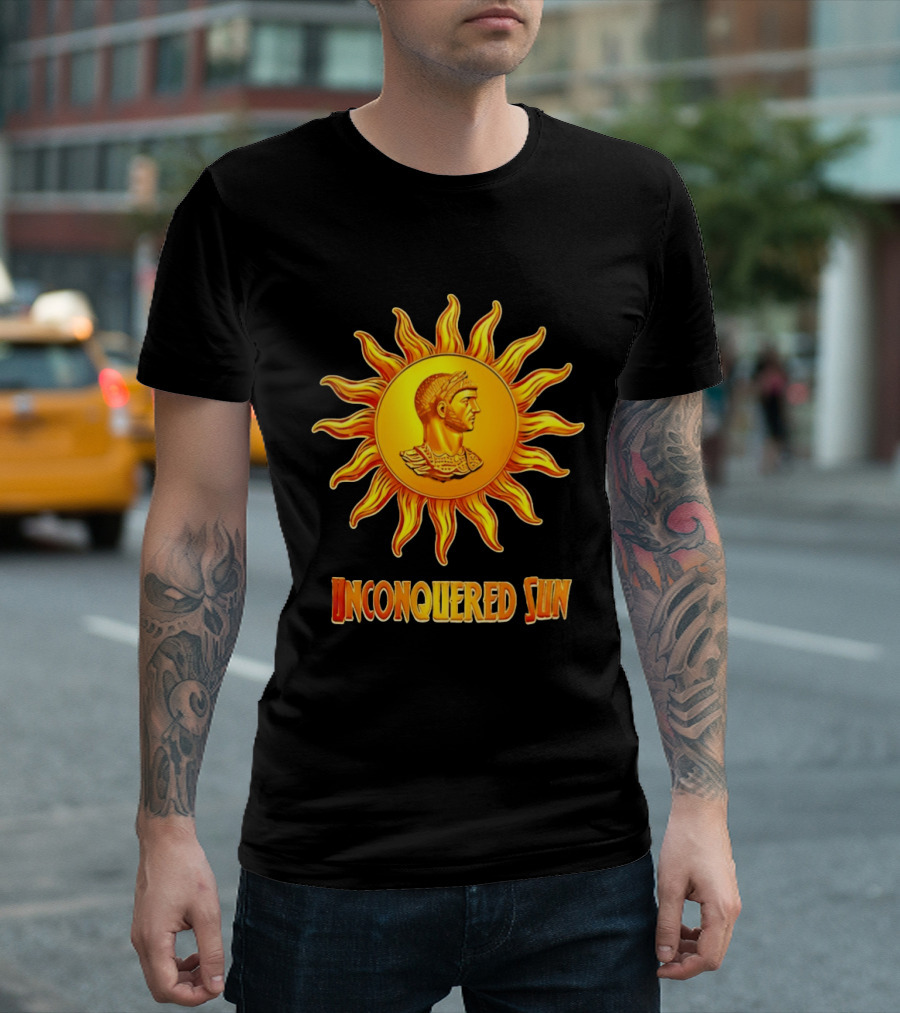 Aurelian Sol Invictus Unconquered Sun Roman Emperor T-Shirt