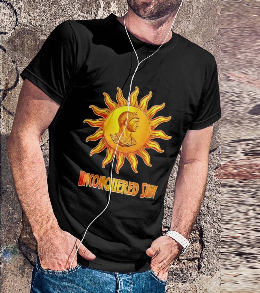 Aurelian Sol Invictus Unconquered Sun Roman Emperor T-Shirt