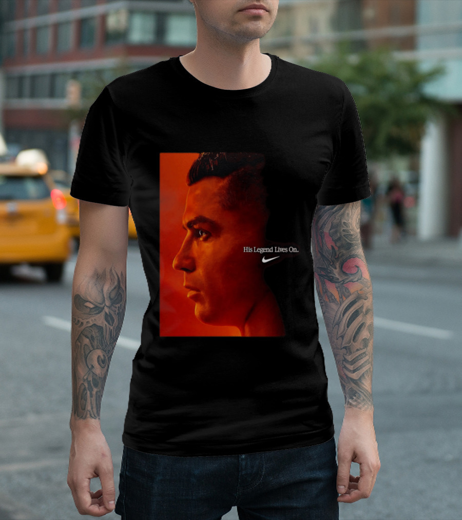 Cristiano Ronaldo His Legend Lives On Nike T-Shirt