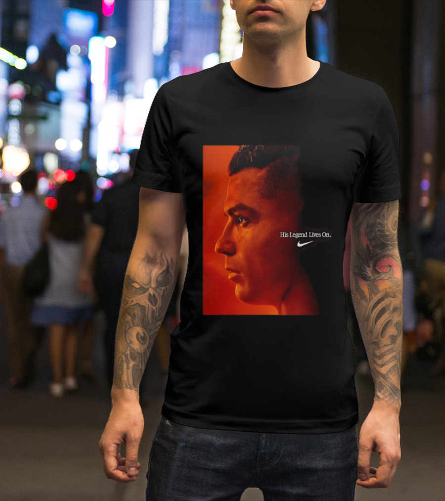 Cristiano Ronaldo His Legend Lives On Nike T-Shirt