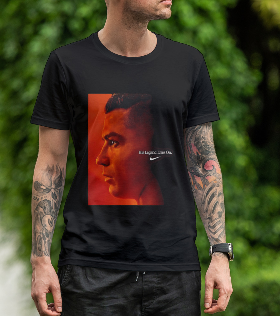 Cristiano Ronaldo His Legend Lives On Nike T-Shirt