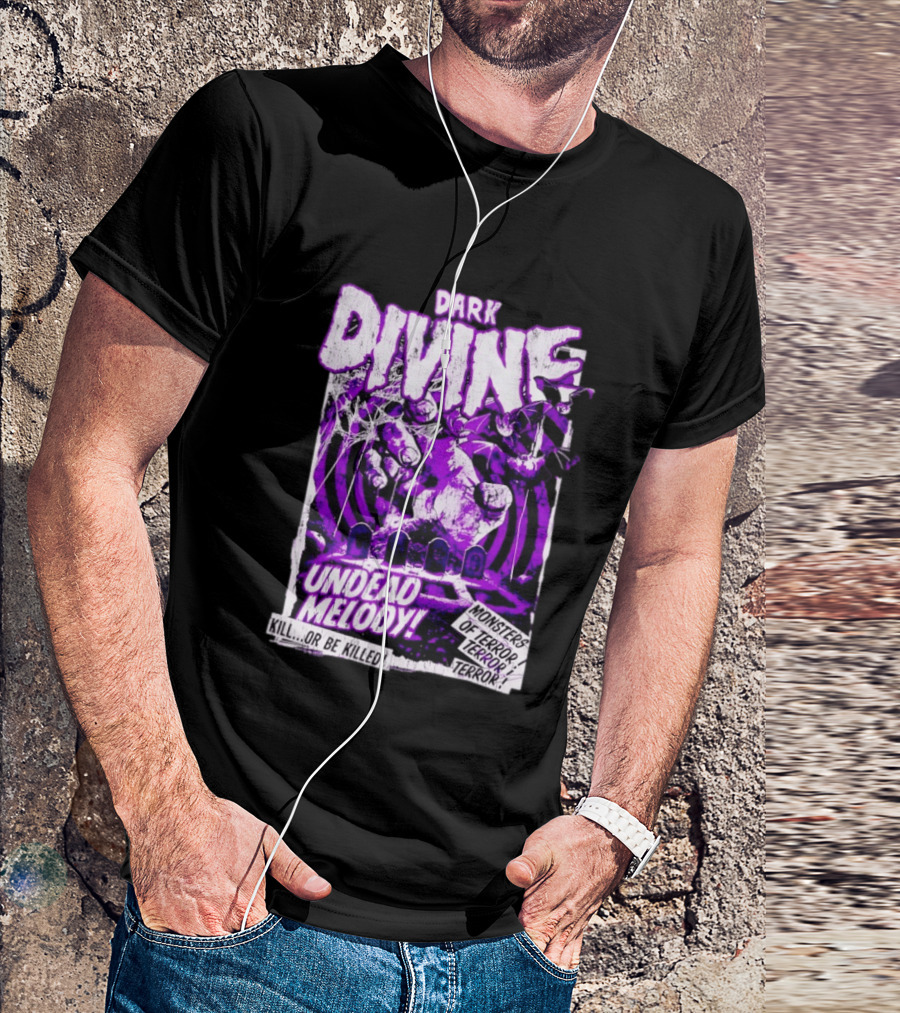 Dark Divine Undead Melody Monsters Of Terror Horror T-Shirt