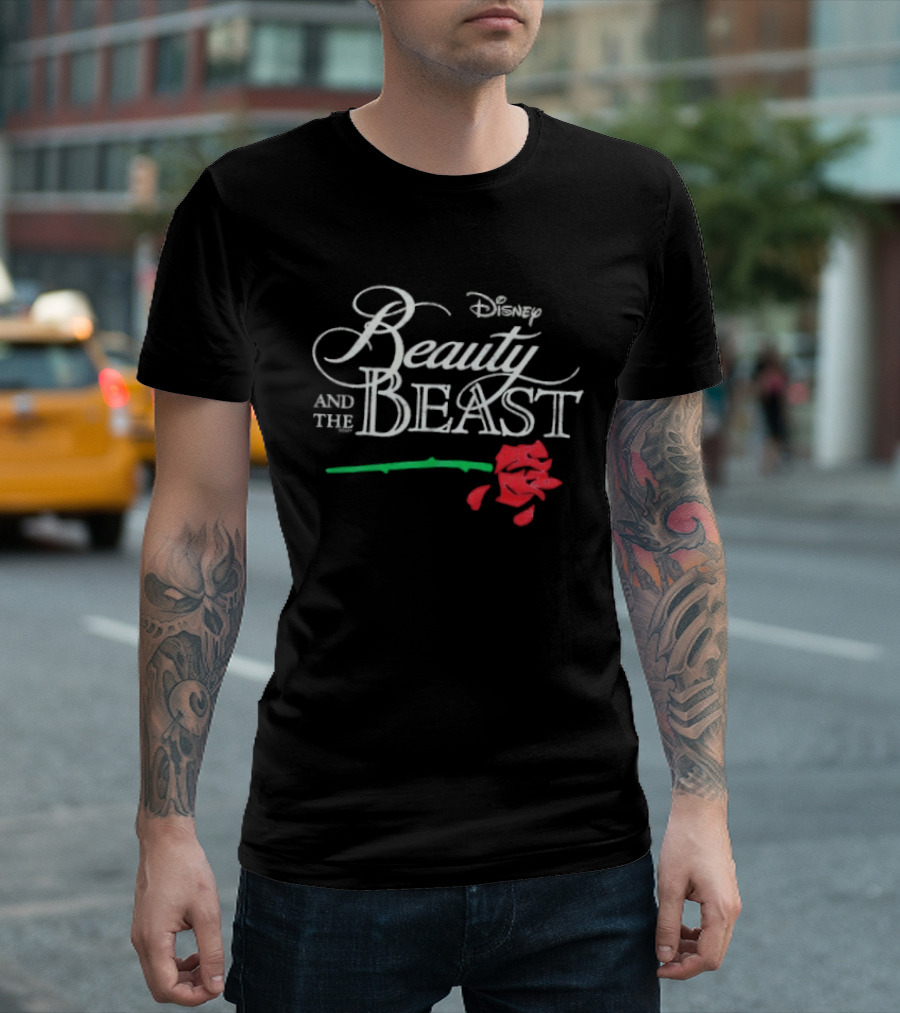 Disney Beauty And The Beast Rose T-Shirt