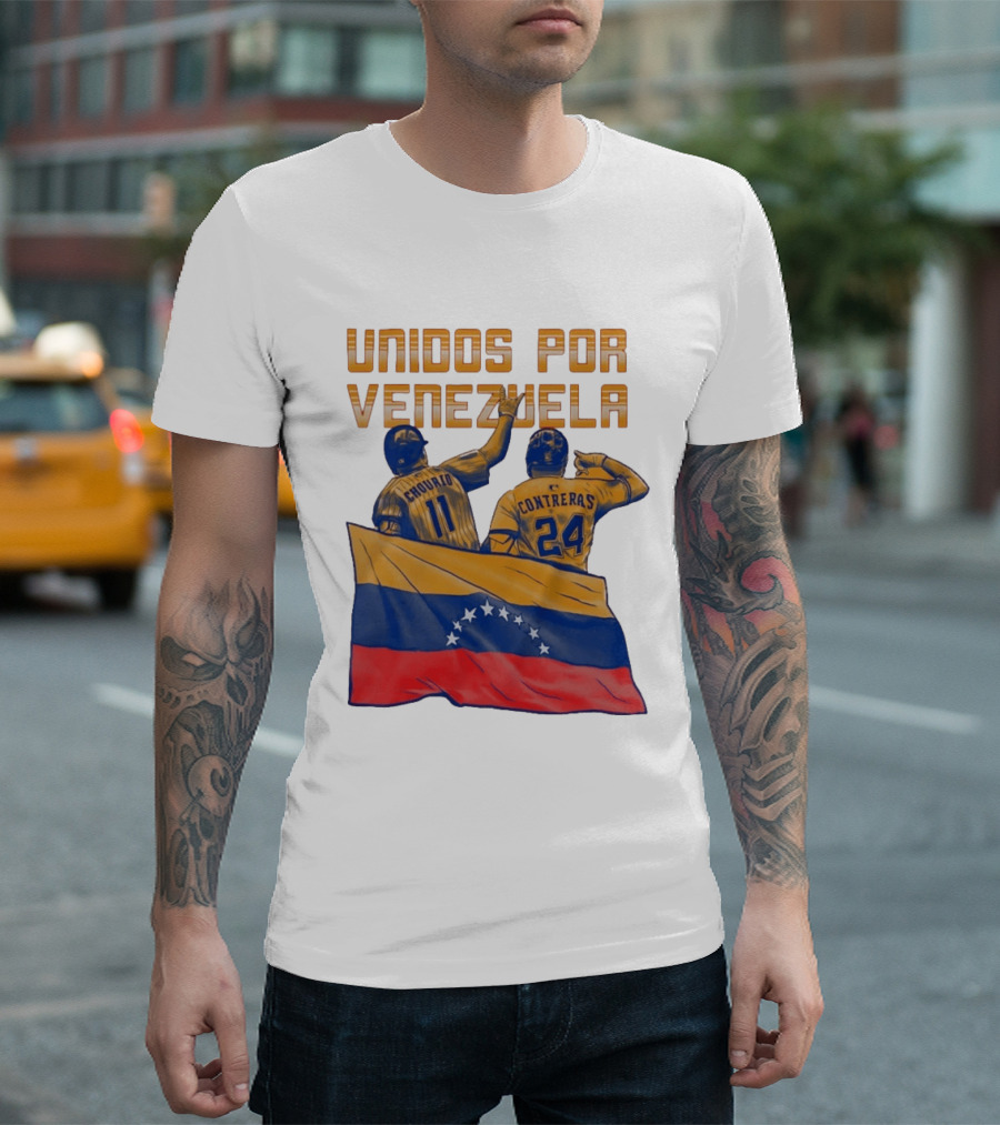 Unidos Por Venezuela Chourio Contreras Brewers Community Initiative T-Shirt