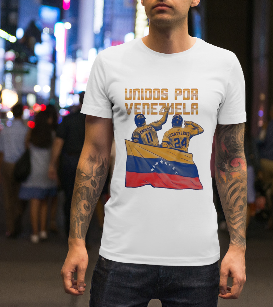 Unidos Por Venezuela Chourio Contreras Brewers Community Initiative T-Shirt