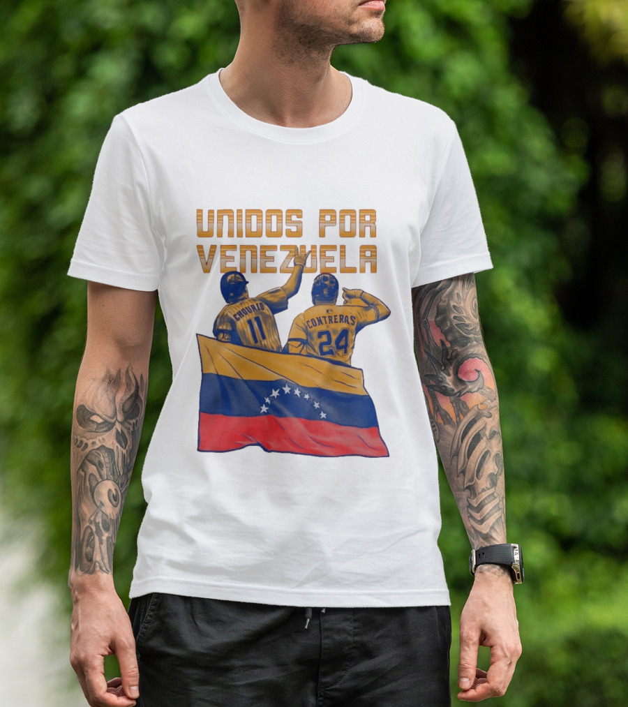 Unidos Por Venezuela Chourio Contreras Brewers Community Initiative T-Shirt