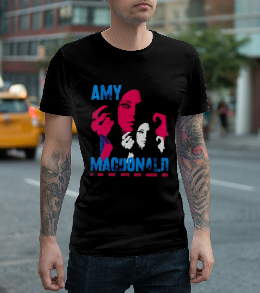 Amy Macdonald Is This What You've Been Waiting For Face T-Shirt