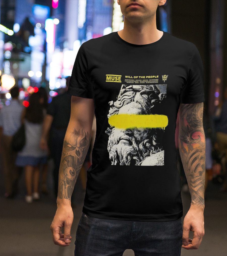 Muse Will Of The People Compliance Obedience Submission Defiance . T-Shirt