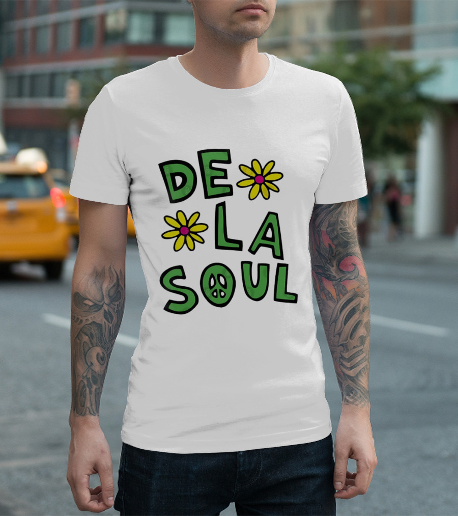 De La Soul 90s Daisy Age Hip Hop Rap Peace T-Shirt