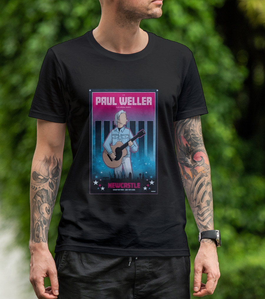 Paul Weller Live Newcastle Exhibition Park July 10 2026 Plus Special Guests T-Shirt