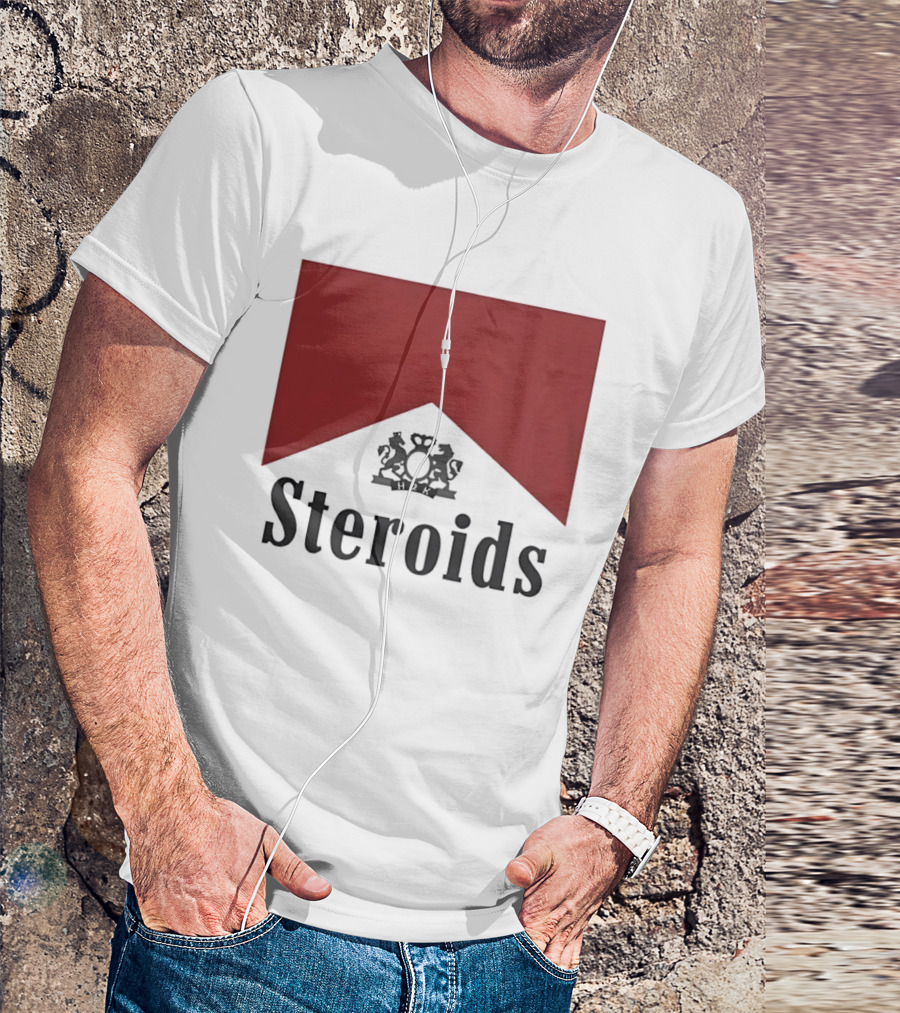 H2K Steroids Gym Fitness Lion Crest T-Shirt
