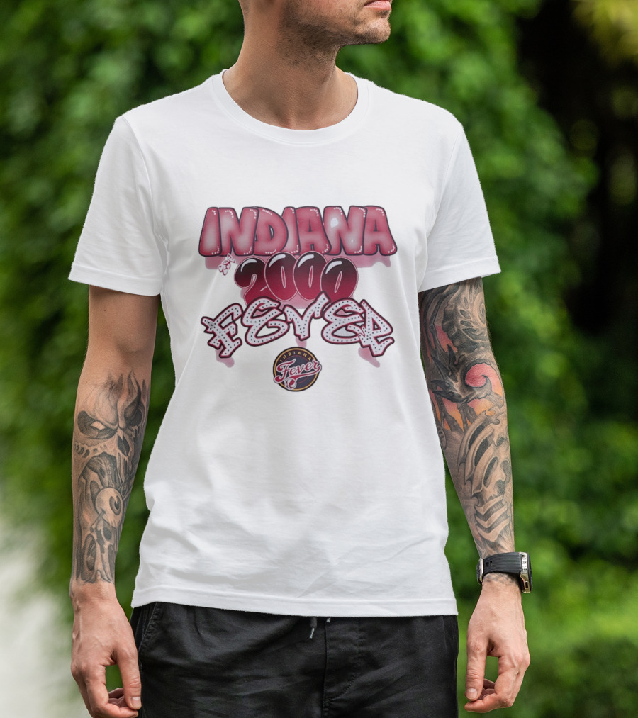 Indiana Fever 2000 WNBA Basketball Team T-Shirt