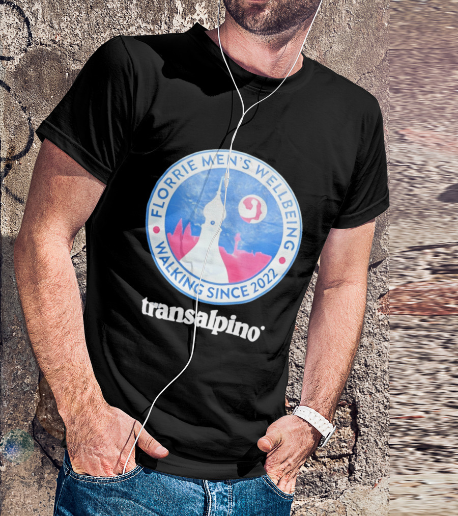 Florrie Men's Wellbeing Walking Since 2022 Transalpino T-Shirt