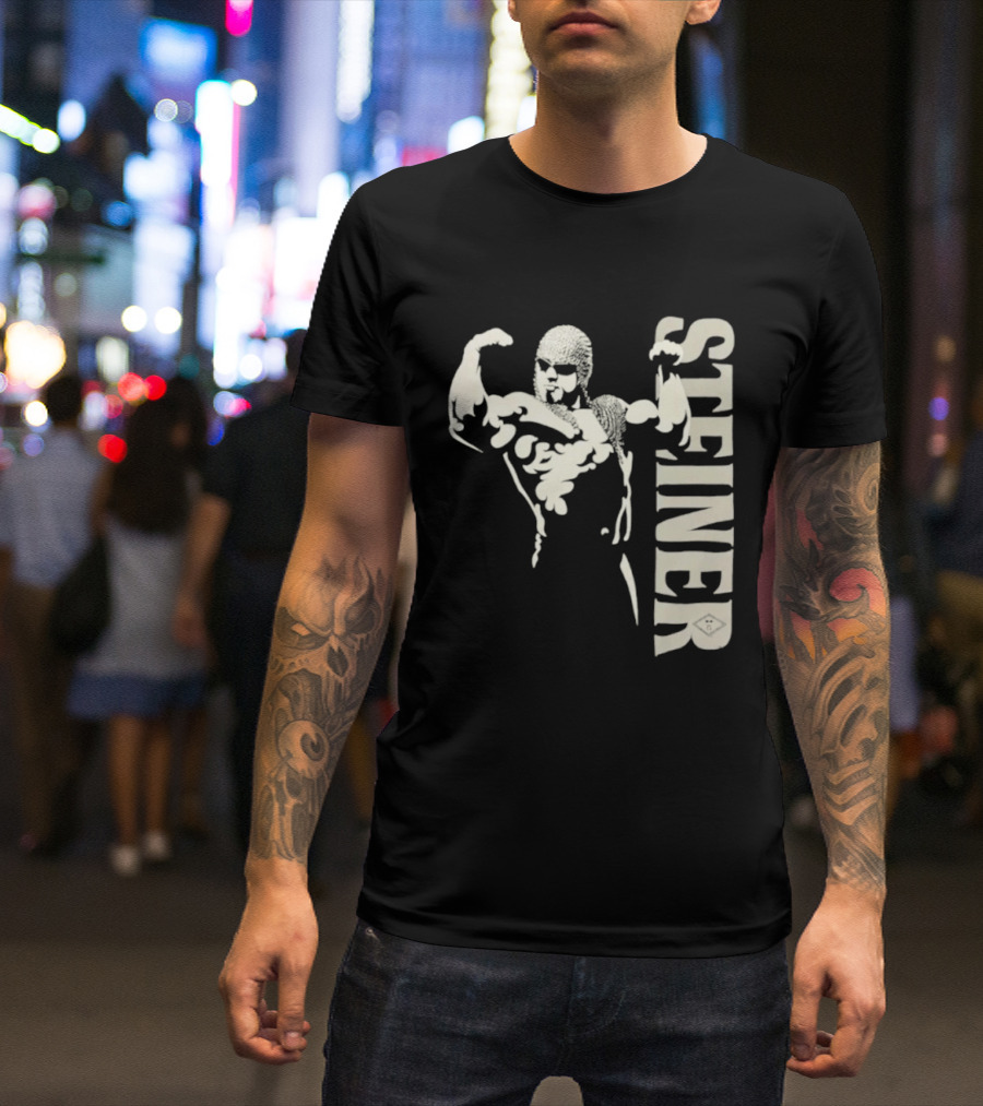 Scott Steiner Big Poppa Pump Wrestling Steiner Vertical T-Shirt