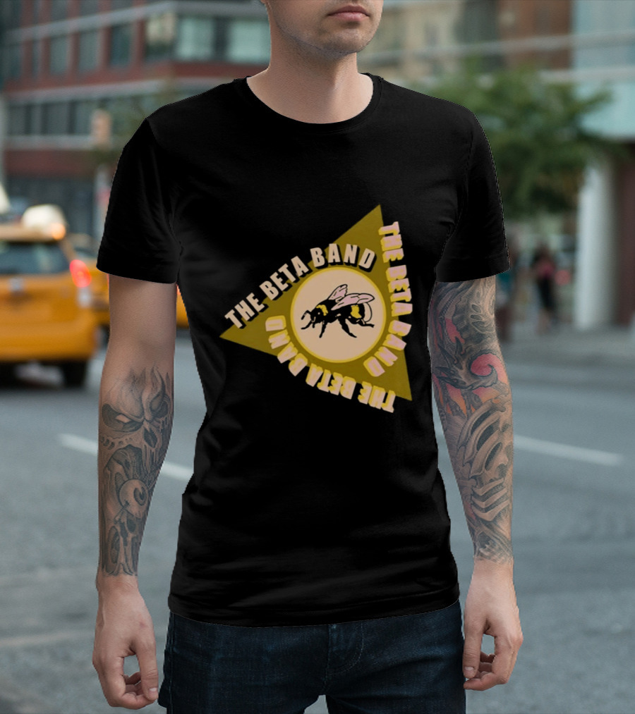 The Beta Band Triangle Honeybee Session T-Shirt