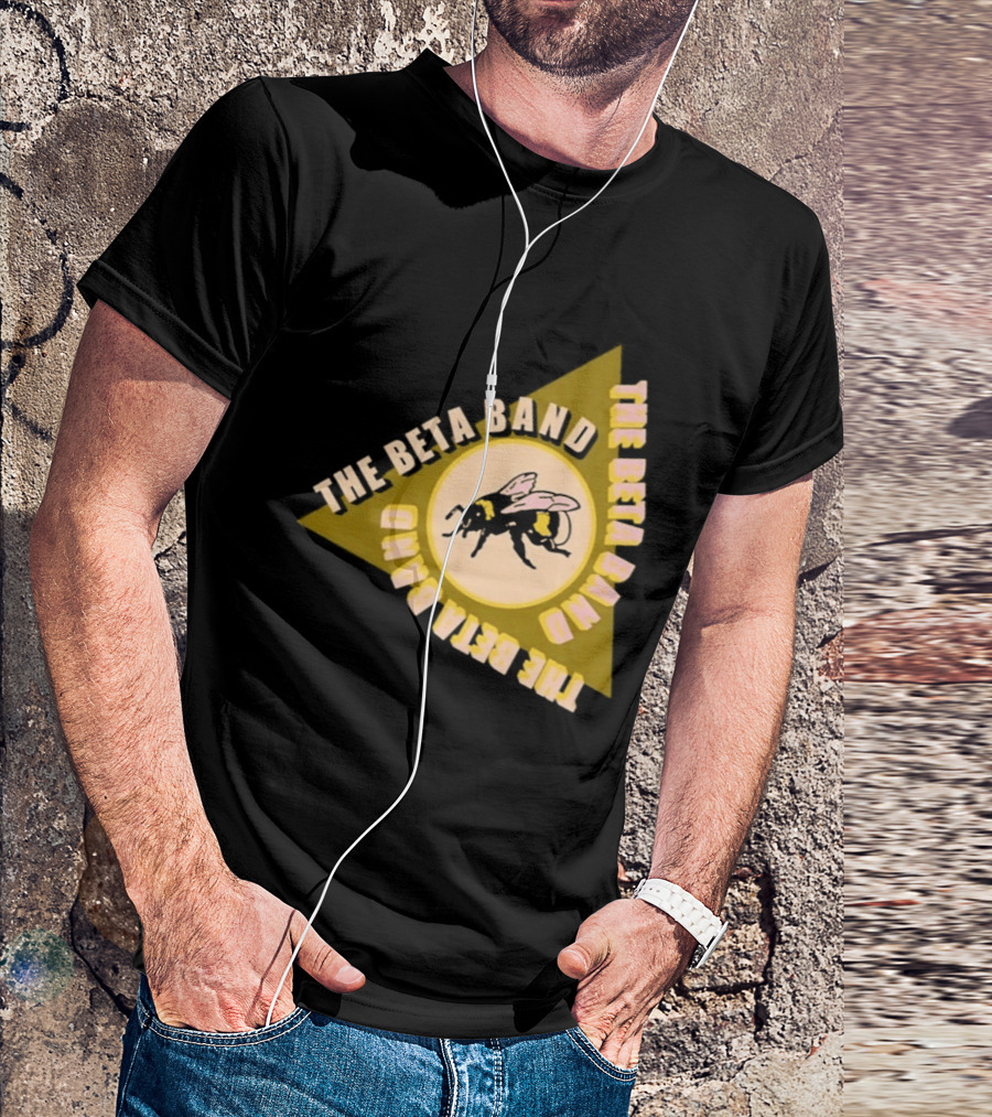 The Beta Band Triangle Honeybee Session T-Shirt