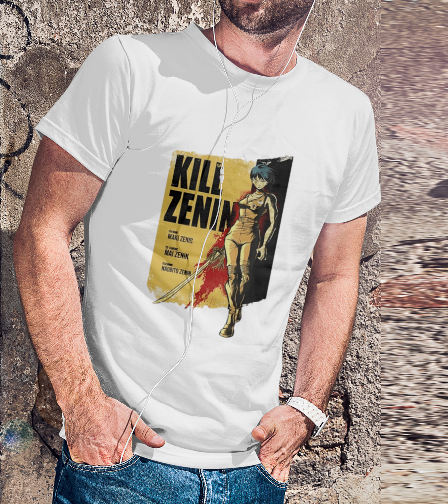 Kill Zenin Maki Mai Naobito Characters Anime T-Shirt