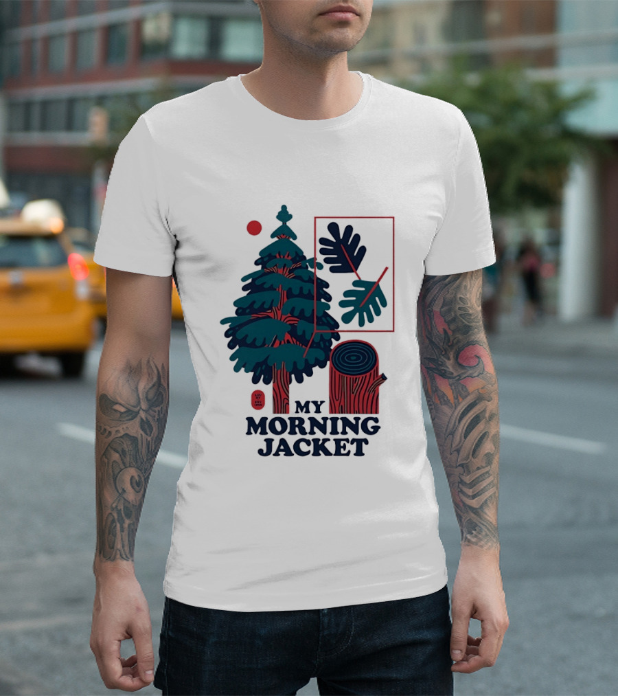 My Morning Jacket Tree Landscape T-Shirt