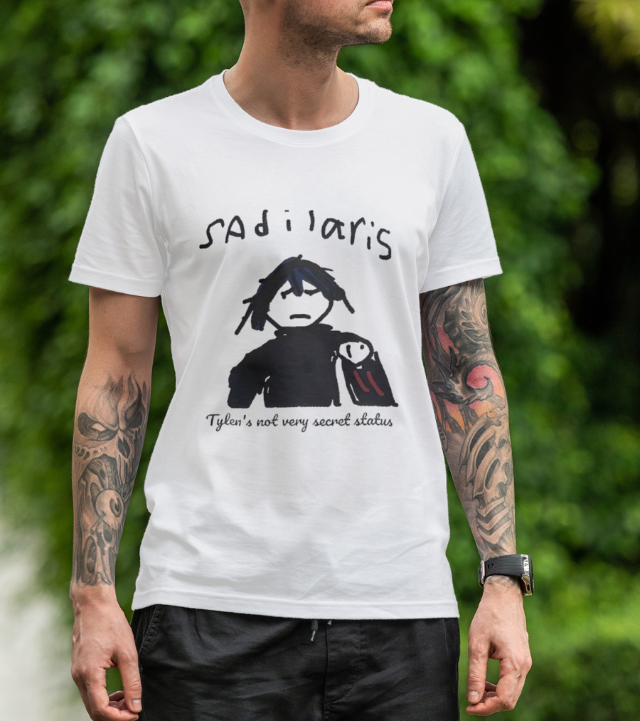 Sadilaris Tylen's Not Very Secret Status Character Concept T-Shirt