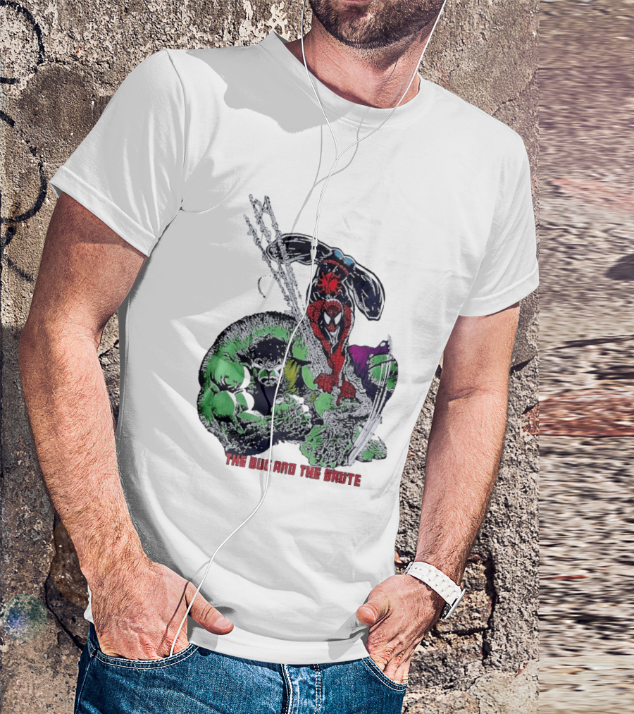 Spider Man And Hulk The Bug And The Brute Dynamic Duo Comic T-Shirt