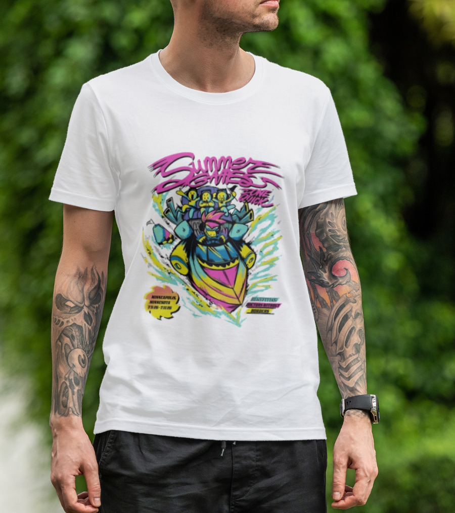 Summer Games Zone Quick Minneapolis 2026 Minnesota Benefiting Doctors Without Borders T-Shirt