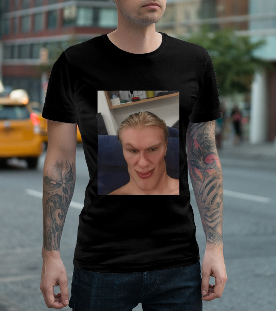Erling Haaland Mewing 2026 T-Shirt