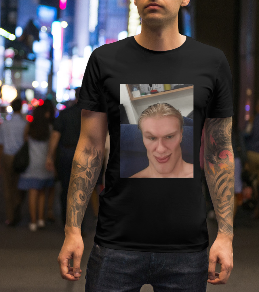 Erling Haaland Mewing 2026 T-Shirt