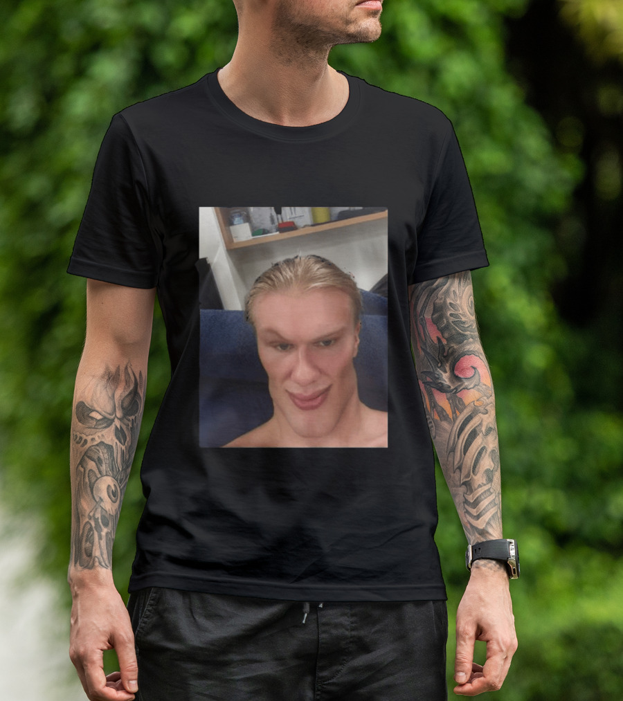 Erling Haaland Mewing 2026 T-Shirt