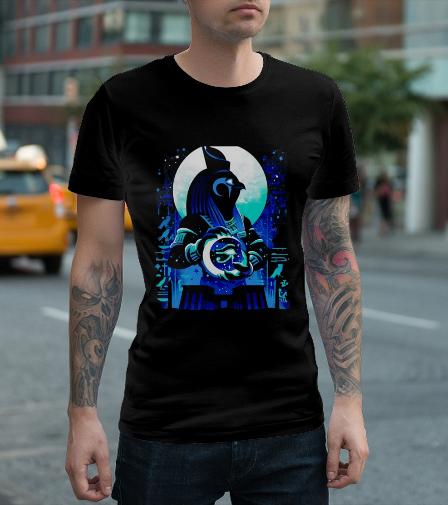Eye Of Horus Egyptian Moon God Mythology Symbolism T-Shirt