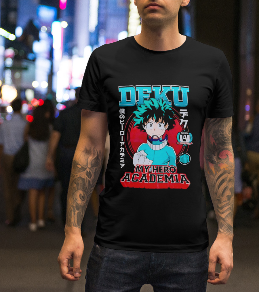 Deku Boku No Hero Academia Midoriya Izuku Japanese T-Shirt