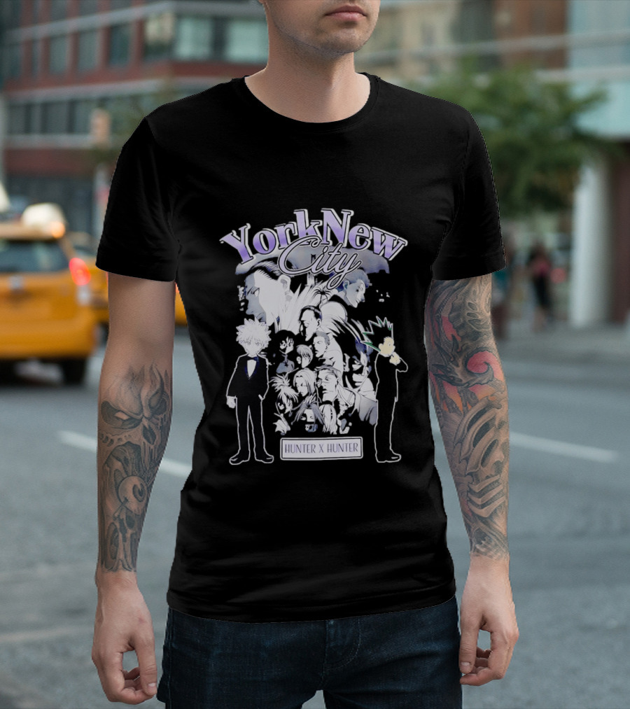 YorkNew City Hunter X Hunter Anime Characters Collection T-Shirt