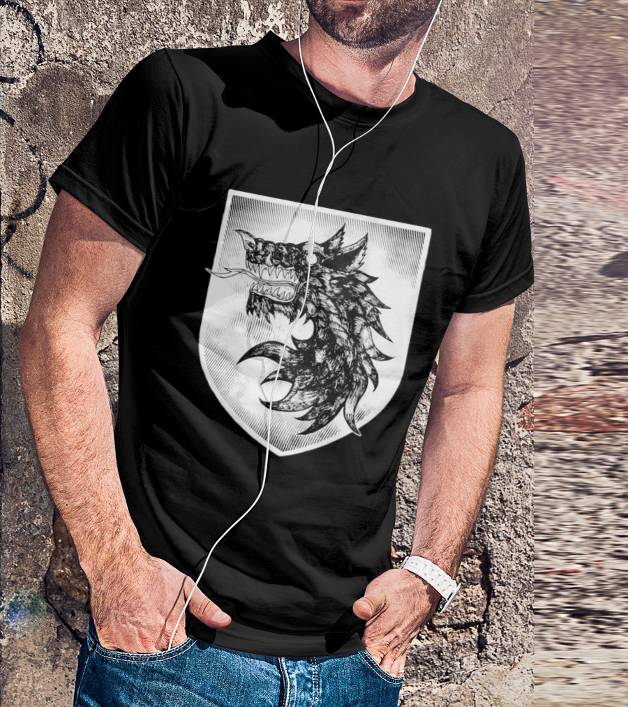 Direwolf House Stark Sigil Game Of Thrones T-Shirt