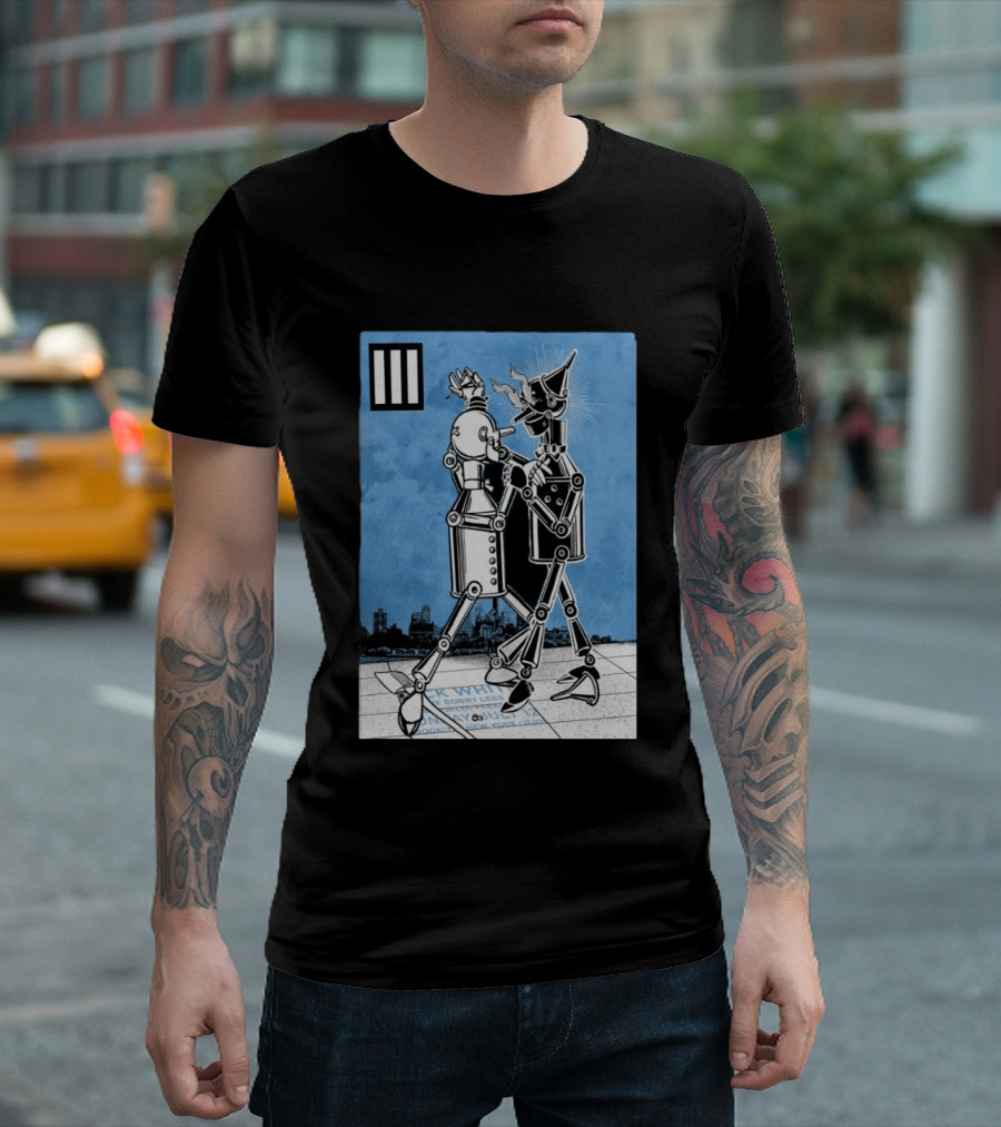 Jack White Brooklyn Paramount July 12 2026 Dancing Robots T-Shirt