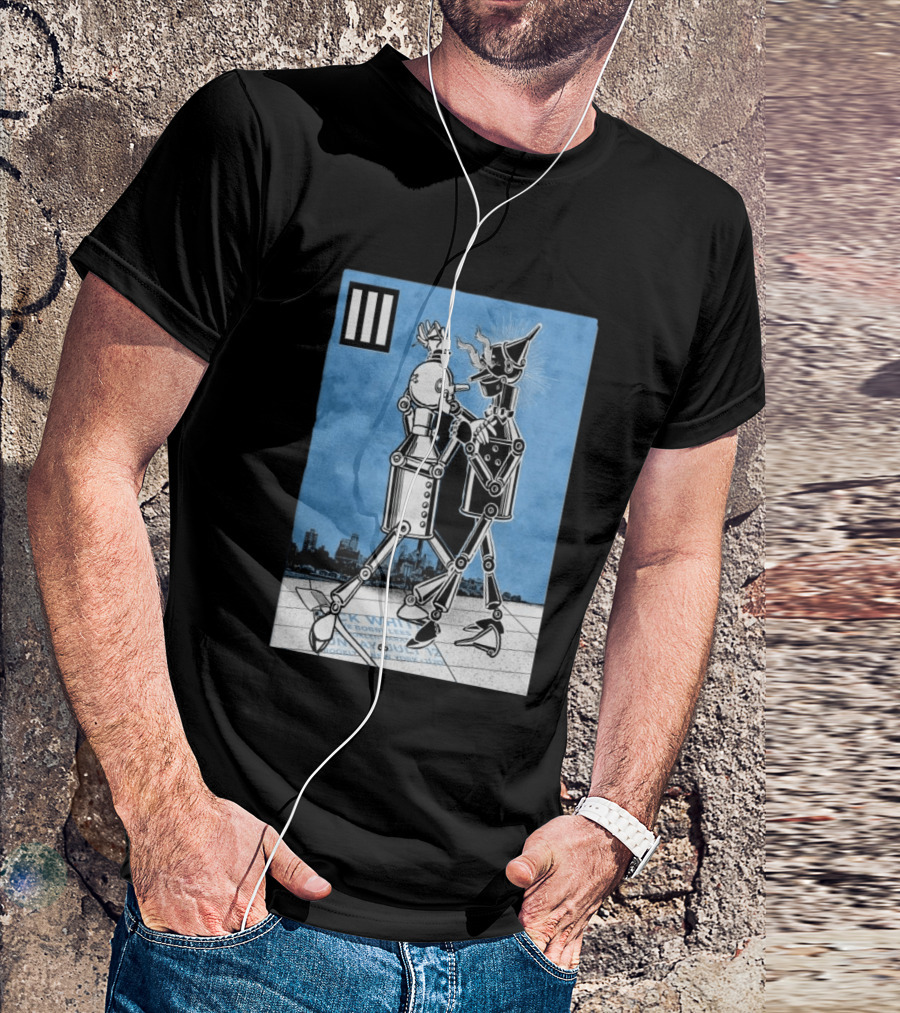 Jack White Brooklyn Paramount July 12 2026 Dancing Robots T-Shirt