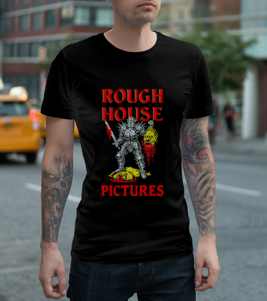 Rough House Pictures Knight Holding Severed Head T-Shirt