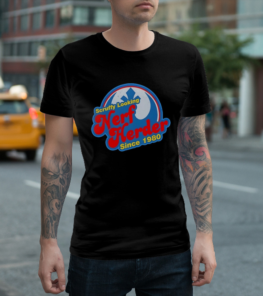 Scruffy Looking Nerf Herder Since 1980 T-Shirt