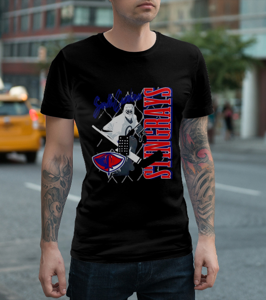 South Carolina Stingrays Hockey Goalie ECHL Team T-Shirt